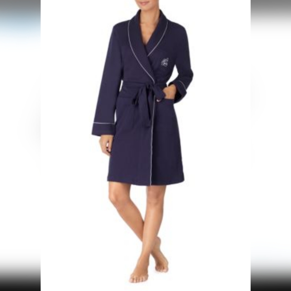 Ralph Lauren tie waist robe